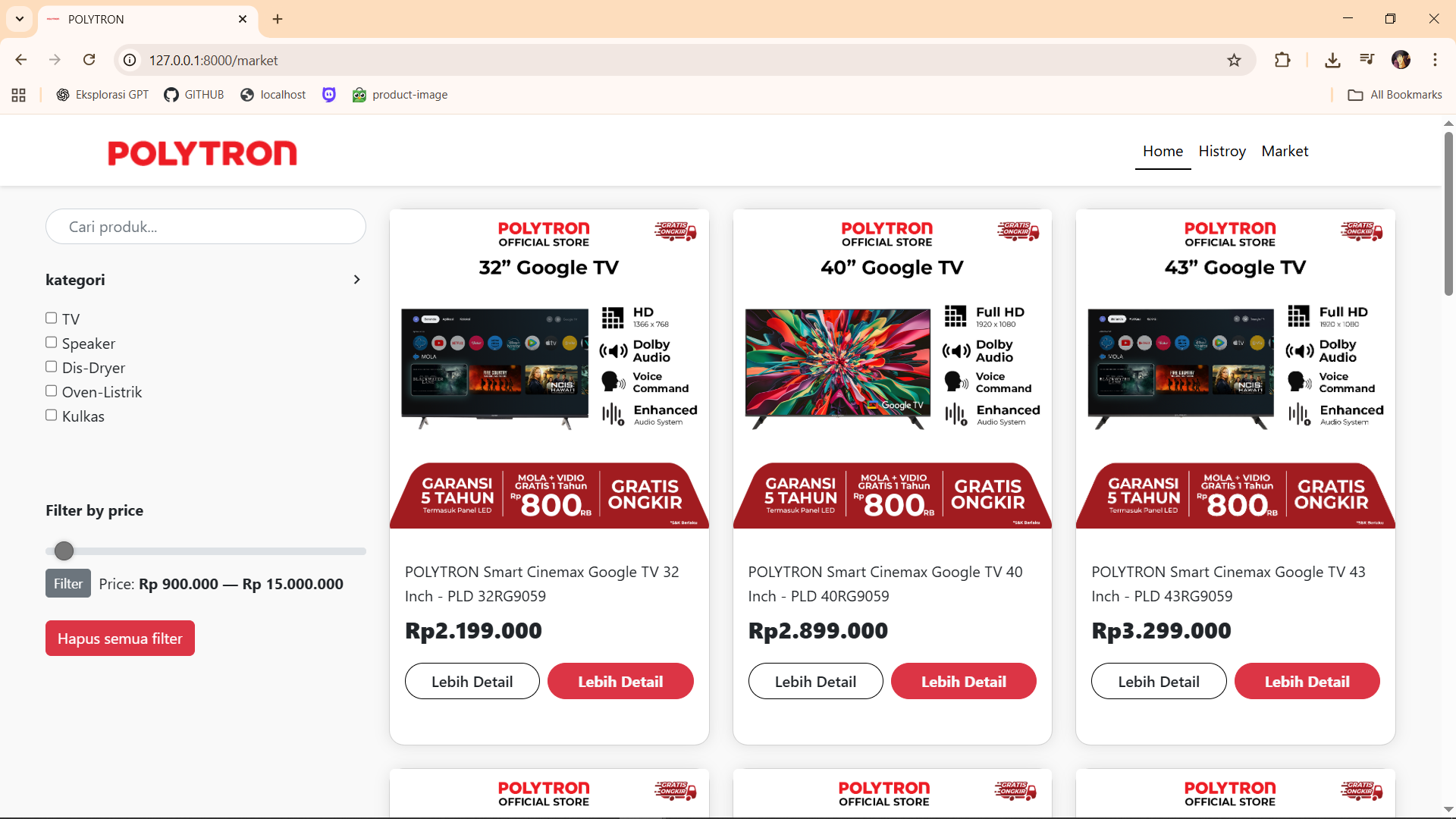 Polytron Website